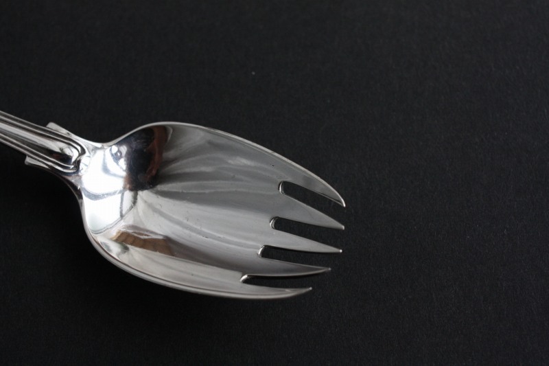 Rare Runcible Spoon Kings Pattern Victorian Solid Silver 1851 London eBay
