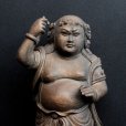 Photo2: Great work Antique japanese KOMOKUTEN wooden statue Buddhism  Late 1800s (2)