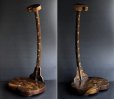 Photo1: GREAT Samurai Sword Katana Holder Stand GOLD MAKIE NASHIJI Japanese Lacquer EDO (1)