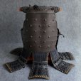 Photo2: Japanese Samurai All Iron YOROI Dou Armor Copper rivets (2)