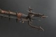 Photo3: 1700s EDO Antique Japanese SODEGARAMI Samurai police Weapon Iron Barbs Hook 123cm (3)