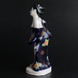 Photo5: Antique Japanese Fine Porcelain Geisha Girl took off kimono Statue figurine