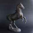 Photo3: Antique Japanese Bronze Success prancing Horse Statue Meiji Era