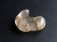 Photo9: Very rare Japanese Ancient Big Crystal MAGATAMA Large Fin Four hole Kofun Period