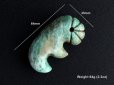 Photo2: Rare Japanese Ancient Jade comma shaped Big MAGATAMA Kofun Period (2)