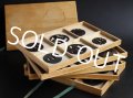 Japanese Antique SAMURAI Tsuba 30 pieces Set w/Collection box KATANA WAKIZASHI