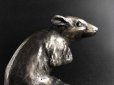 Photo7: Vintage Japanese Mouse Bronze Statue Figurine Artist Marked SUGA GESSHIN