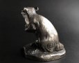 Photo4: Vintage Japanese Mouse Bronze Statue Figurine Artist Marked SUGA GESSHIN