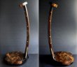 Photo2: GREAT Samurai Sword Katana Holder Stand GOLD MAKIE NASHIJI Japanese Lacquer EDO