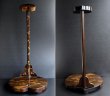 Photo4: GREAT Samurai Sword Katana Holder Stand GOLD MAKIE NASHIJI Japanese Lacquer EDO