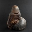 Photo5: Antique Japanese old pottery DAIKOKU God Statu edo Meiji era