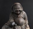 Photo1: Antique Japanese old pottery DAIKOKU God Statu edo Meiji era