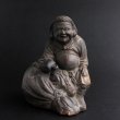 Photo3: Antique Japanese old pottery DAIKOKU God Statu edo Meiji era