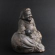 Photo4: Antique Japanese old pottery DAIKOKU God Statu edo Meiji era