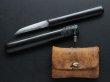 Photo1: Rare Japanese Antique Samurai TANTO Hidden Sword Tobacco case Edo