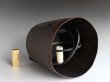 Photo1: Antique Japanese Edo Ninja Samurai GANDO lantern Old copper two Gyros