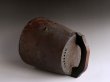 Photo5: Antique Japanese Edo Ninja Samurai GANDO lantern Old copper two Gyros