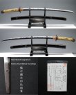 Photo1: Great HAMON 1600s Edo Samurai Sword Long Wakizashi Signed KUNISHIGE Koshirae