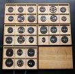 Photo2: Japanese Antique SAMURAI Tsuba 30 pieces Set w/Collection box KATANA WAKIZASHI