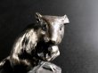 Photo8: Vintage Japanese Mouse Bronze Statue Figurine Artist Marked SUGA GESSHIN