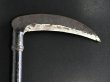 Photo6: Antique Japanese Samurai Ninja KUSARIGAMA Big Sickle & Long Chain Edo