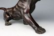 Photo14: Great Antique Japanese Meiji Big Tiger Bronze Statue by OMORI MITSUMOTO 26 inch