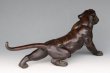 Photo5: Great Antique Japanese Meiji Big Tiger Bronze Statue by OMORI MITSUMOTO 26 inch